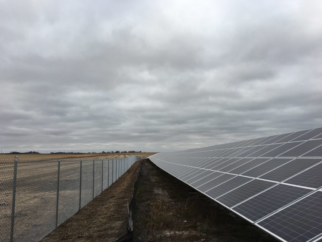 Security Fence Solar Site