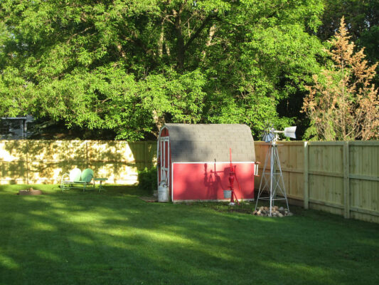 Wooden Cedar Privacy Fence